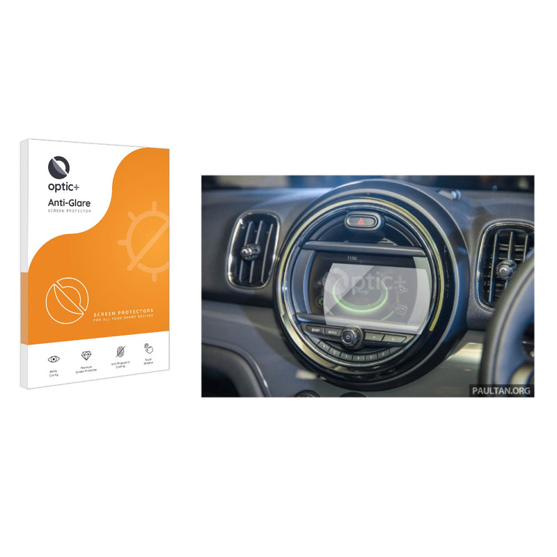 Optic+ Anti-Glare Screen Protector for Mini Countryman F60 6.5 2018