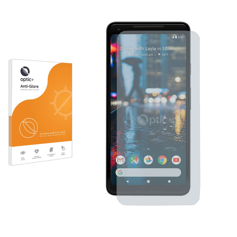 Optic+ Anti-Glare Screen Protector for Google Pixel 2 XL