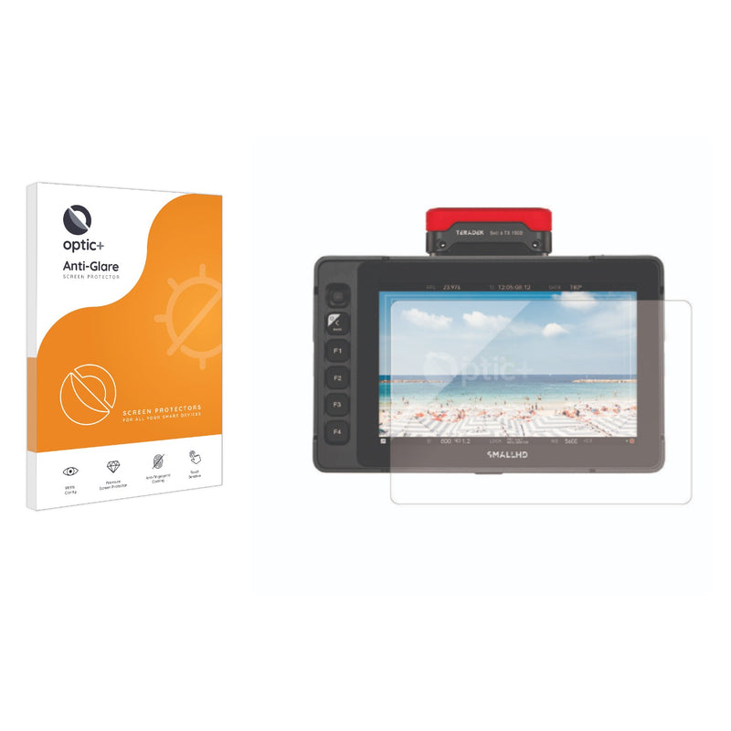 Optic+ Anti-Glare Screen Protector for SmallHD ULTRA 7 Bolt 6 TX 1500 Monitor