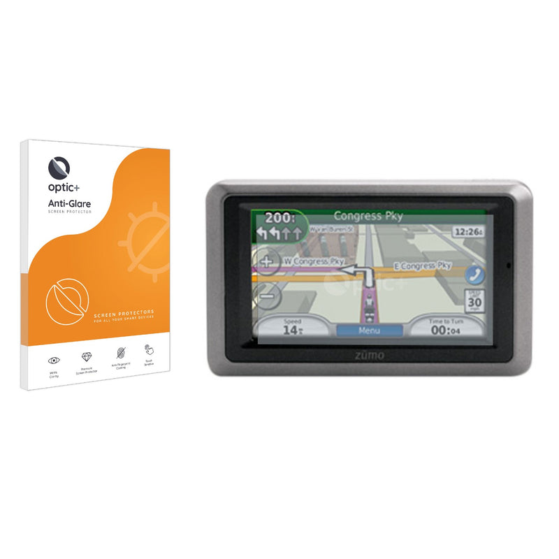 Optic+ Anti-Glare Screen Protector for Garmin zumo 660