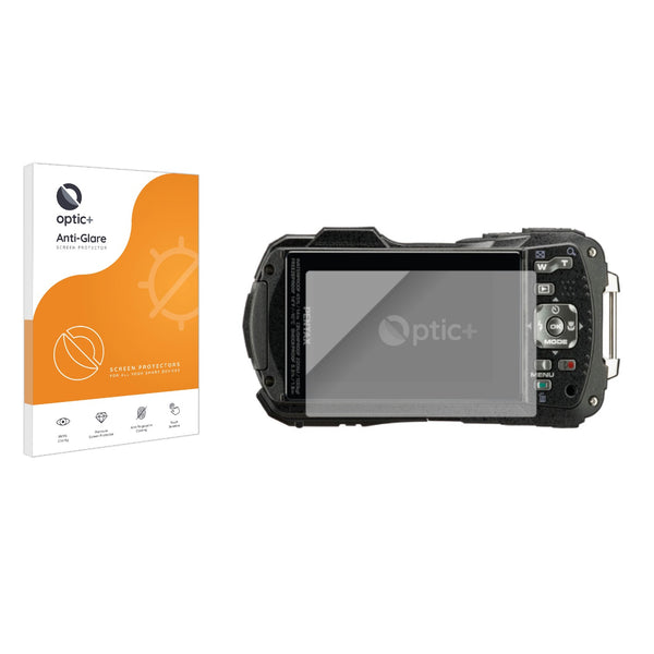 Optic+ Anti-Glare Screen Protector for Pentax WG-90