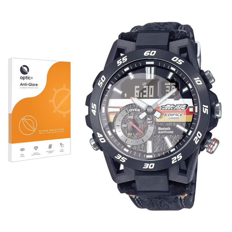 Optic+ Anti-Glare Screen Protector for Casio Edifice Mugen ECB-40MU-1A