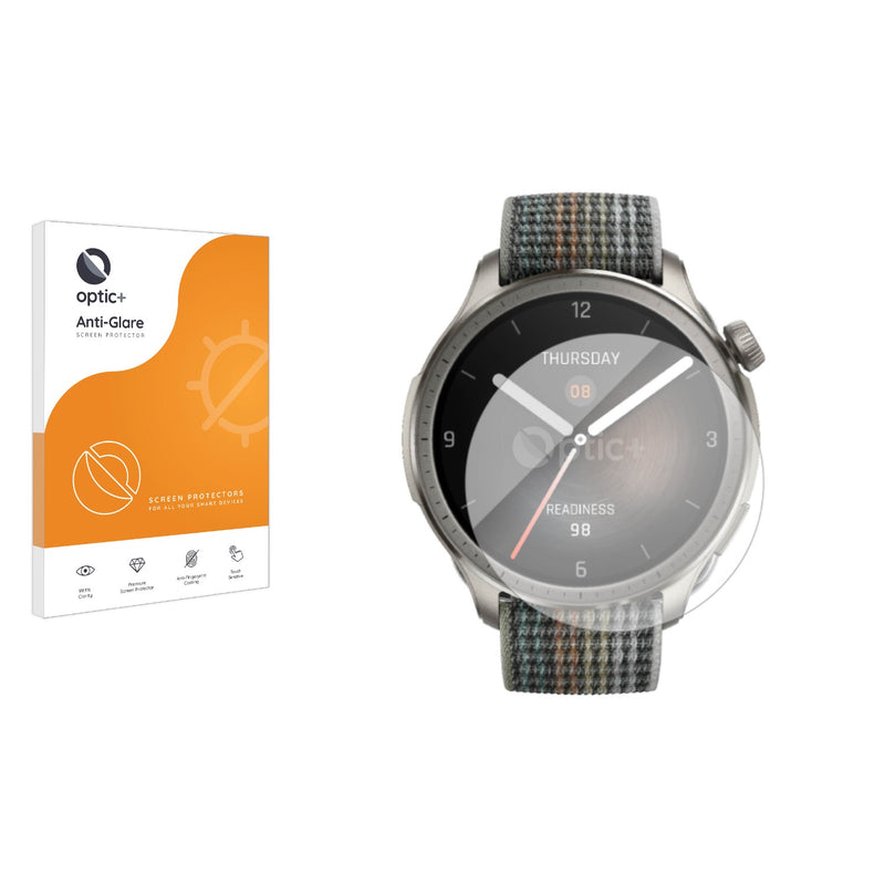 Optic+ Anti-Glare Screen Protector for Huami Amazfit Balance