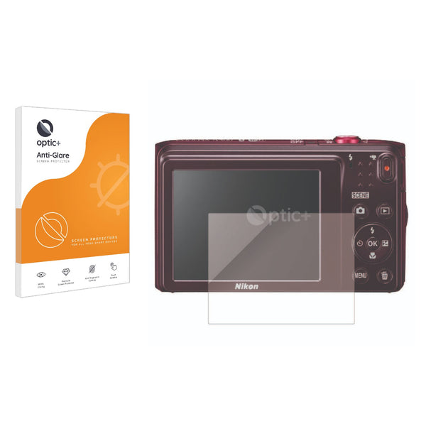 Optic+ Anti-Glare Screen Protector for Nikon Coolpix L28