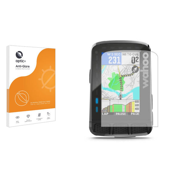 Optic+ Anti-Glare Screen Protector for Wahoo Elemnt Roam