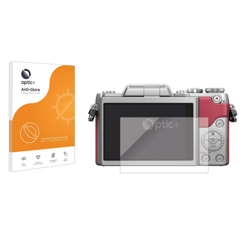 Optic+ Anti-Glare Screen Protector for Panasonic Lumix DMC-GF7