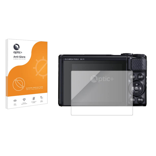 Optic+ Anti-Glare Screen Protector for Canon PowerShot SX740 HS