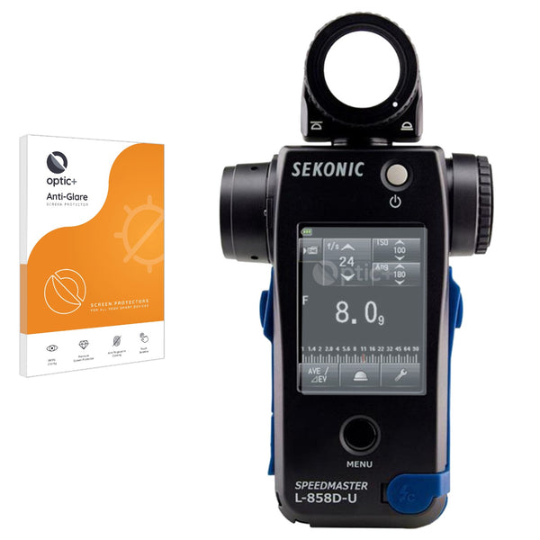 Optic+ Anti-Glare Screen Protector for Sekonic L858D