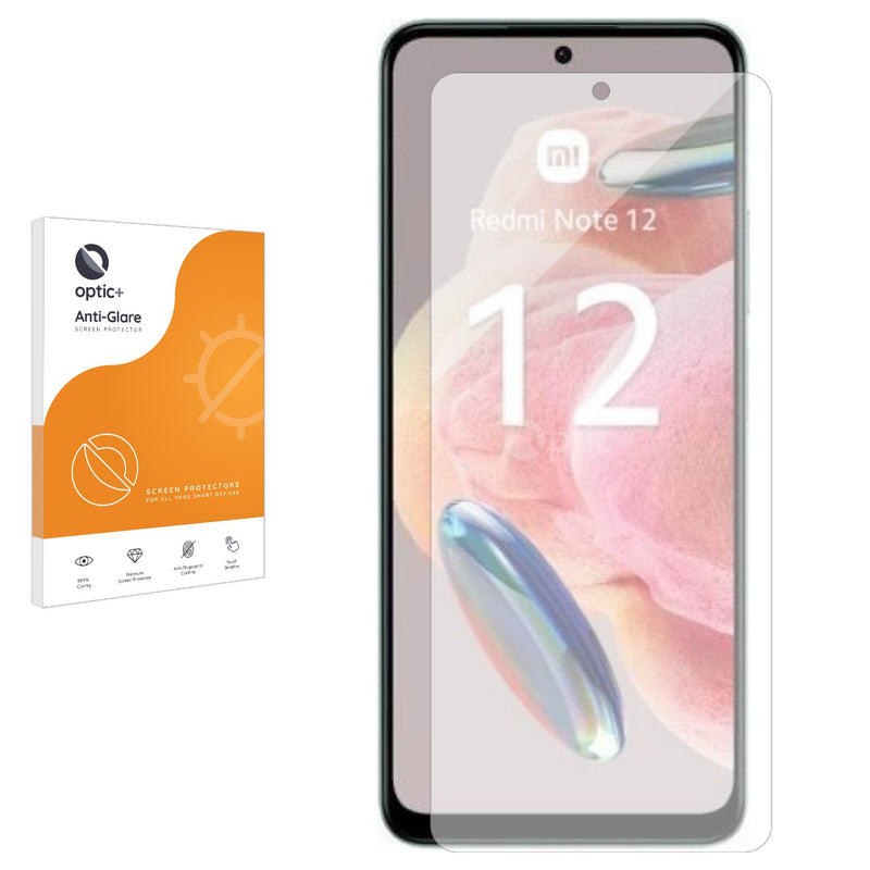 Optic+ Anti-Glare Screen Protector for Xiaomi Redmi 12