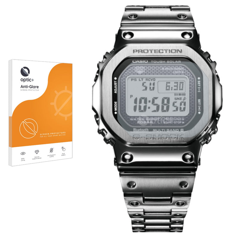 Optic+ Anti-Glare Screen Protector for Casio G-Shock GMW-B5000D-1ER