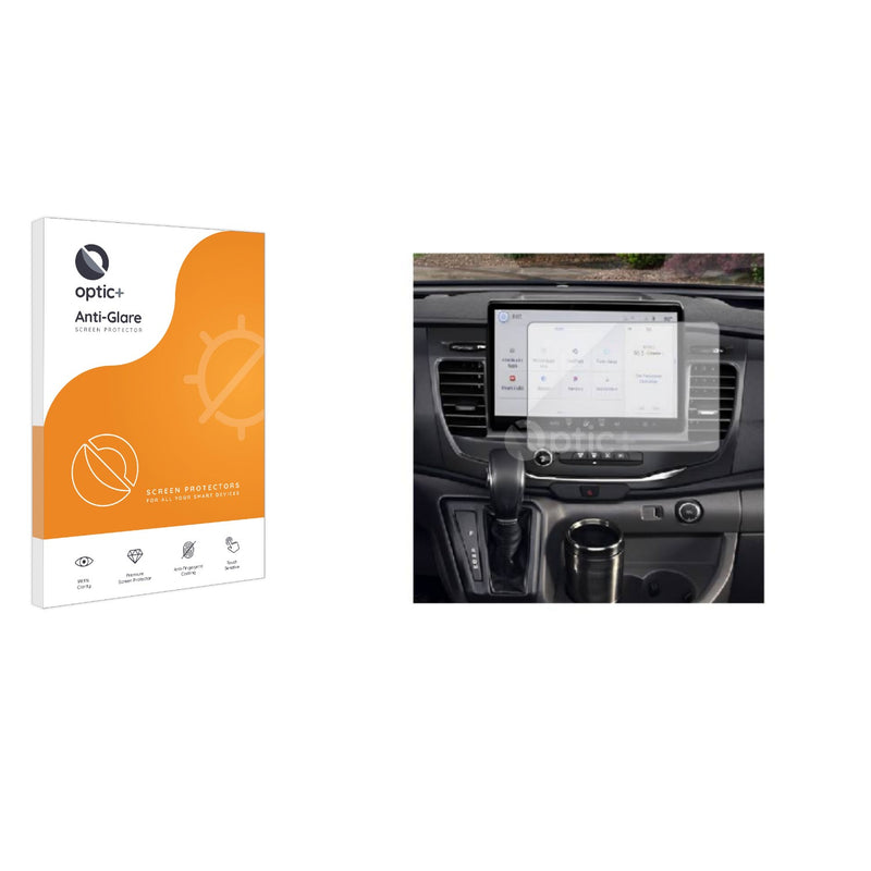 Optic+ Anti-Glare Screen Protector for Ford Transit Custom SYNC4 2024