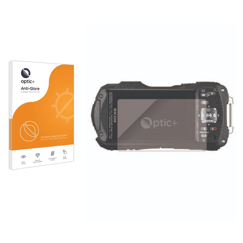 Optic+ Anti-Glare Screen Protector for Ricoh WG-80