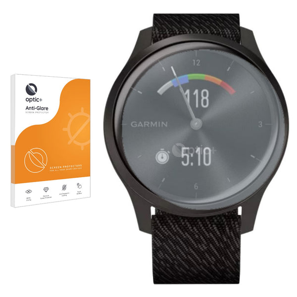 Optic+ Anti-Glare Screen Protector for Garmin vivomove Style (42 mm)