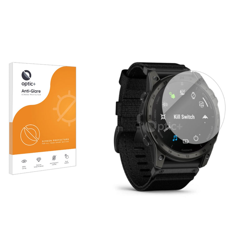 Optic+ Anti-Glare Screen Protector for Garmin Tactix 7 AMOLED