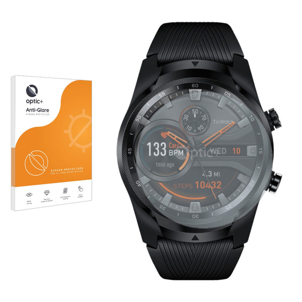 Optic+ Anti-Glare Screen Protector for Mobvoi Ticwatch Pro 2019