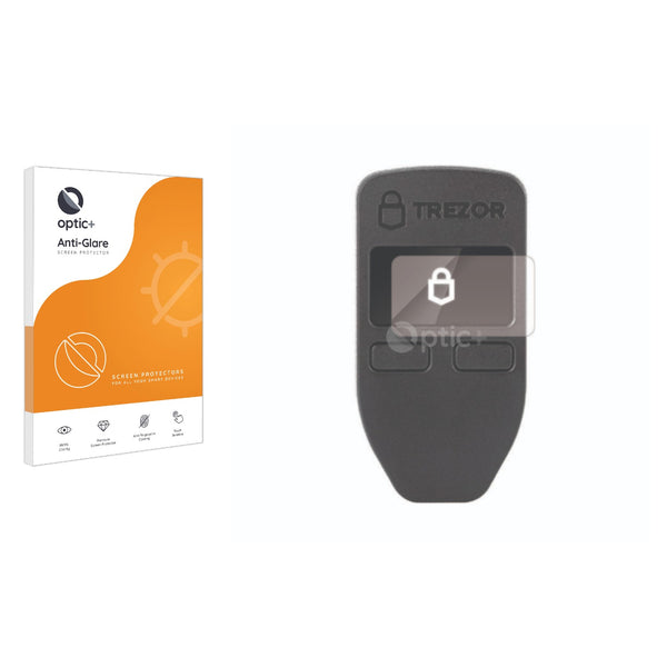 Optic+ Anti-Glare Screen Protector for Trezor Model One