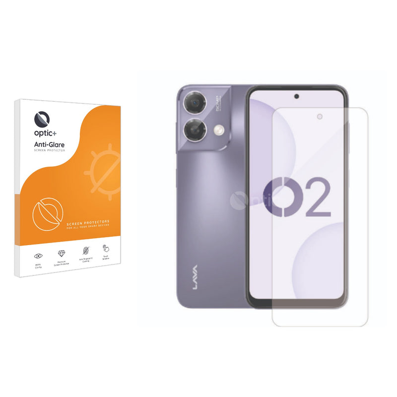 Optic+ Anti-Glare Screen Protector for Lava O2