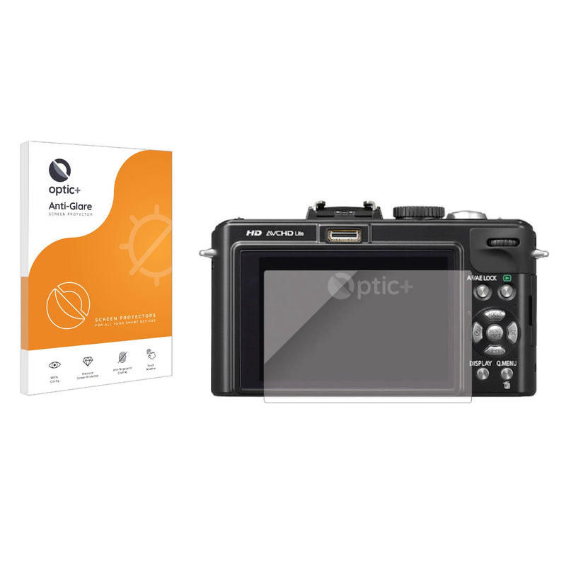 Optic+ Anti-Glare Screen Protector for Panasonic Lumix DMC-LX5