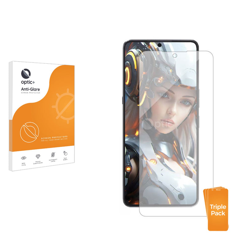 3-pack of Anti-Glare Screen Protectors for Cubot Max 5