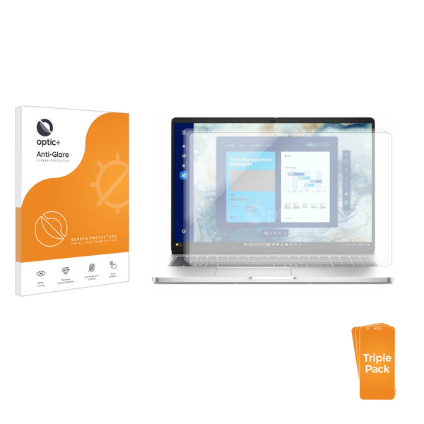 3-pack of Anti-Glare Screen Protectors for Dell Pro 16 PC16250