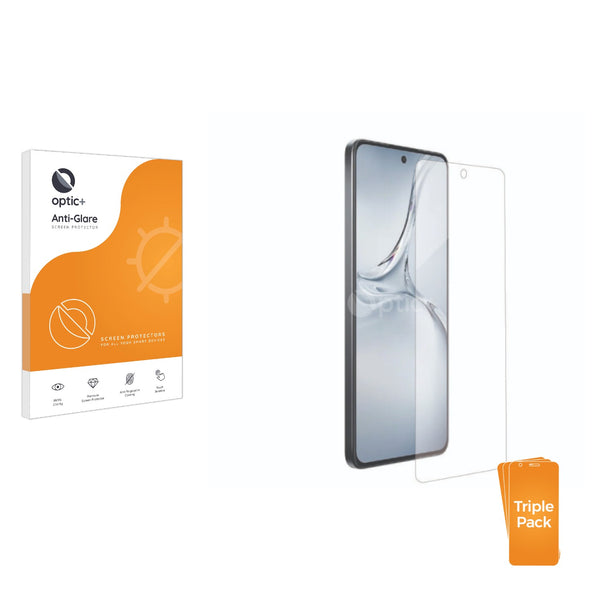 3pk Optic+ Anti-Glare Screen Protectors for Oppo K12