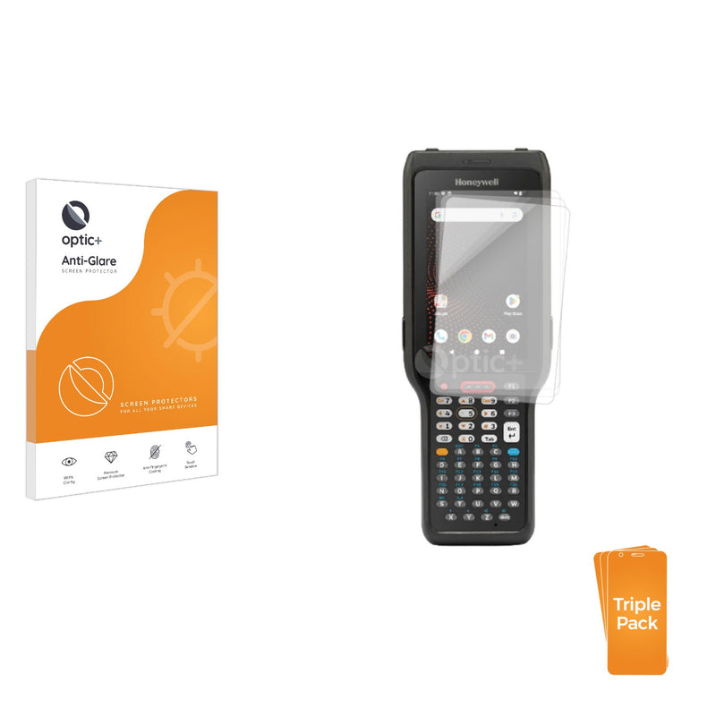 3-pack of Anti-Glare Screen Protectors for Honeywell CK62