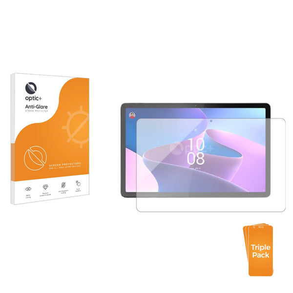 3pk Optic+ Anti-Glare Screen Protectors for Lenovo Tab P11 Pro Gen 2