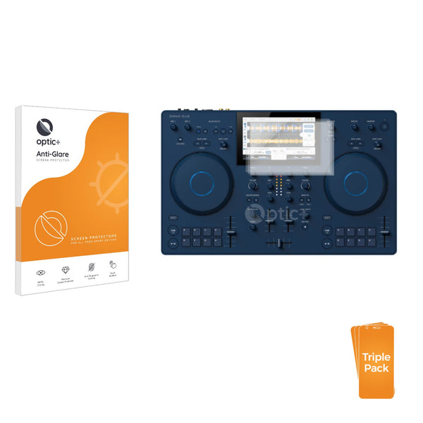 3-pack of Anti-Glare Screen Protectors for AlphaTheta OMNIS-Duo (Jog)