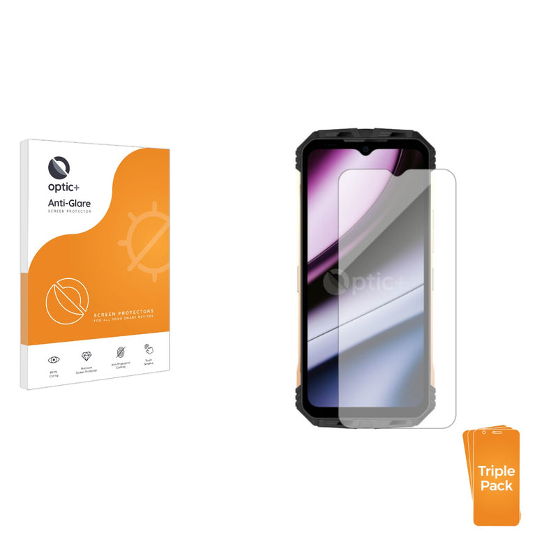 3pk Optic+ Anti-Glare Screen Protectors for Doogee S110