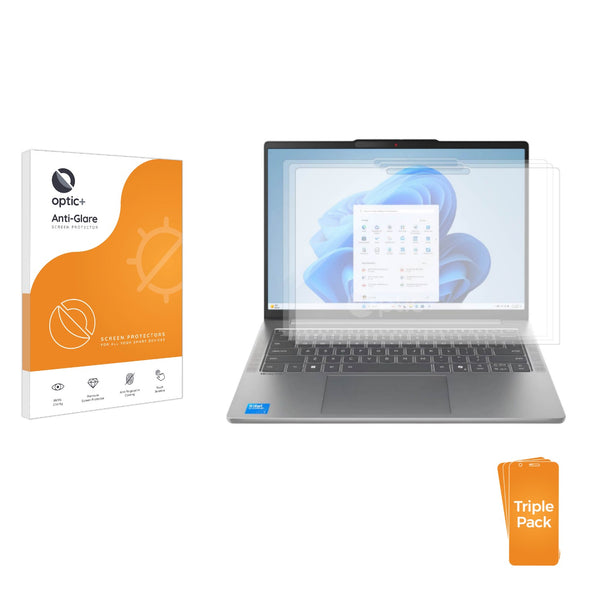 3-pack of Anti-Glare Screen Protectors for Lenovo IdeaPad Slim 5i Gen 10 14