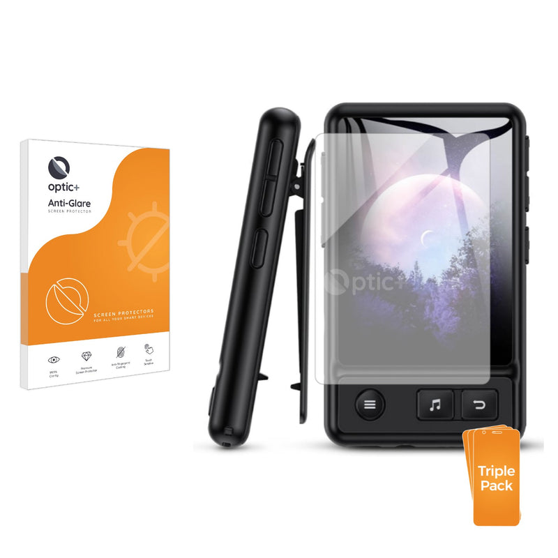 3pk Optic+ Anti-Glare Screen Protectors for AGPtek A30X