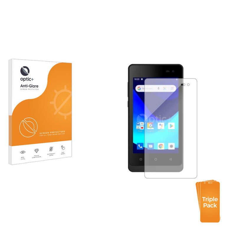 3-pack of Anti-Glare Screen Protectors for Logicom Wave 2