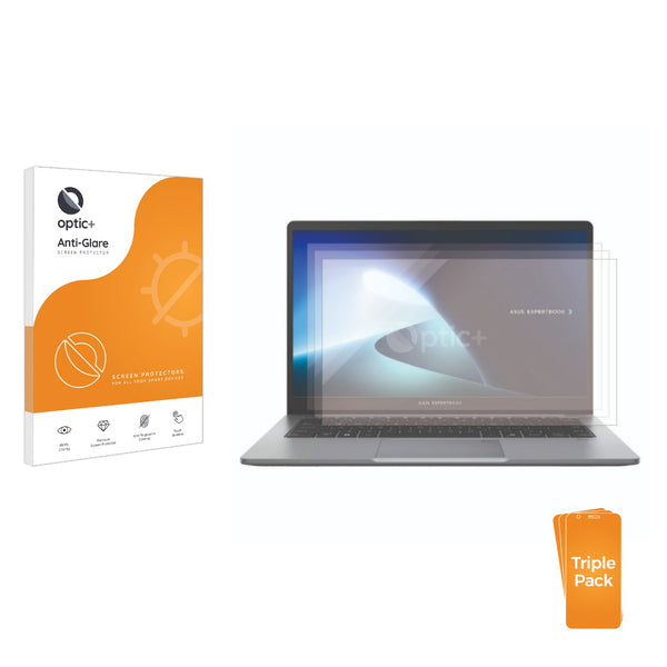 3-pack of Anti-Glare Screen Protectors for ASUS ExpertBook P1 P1403