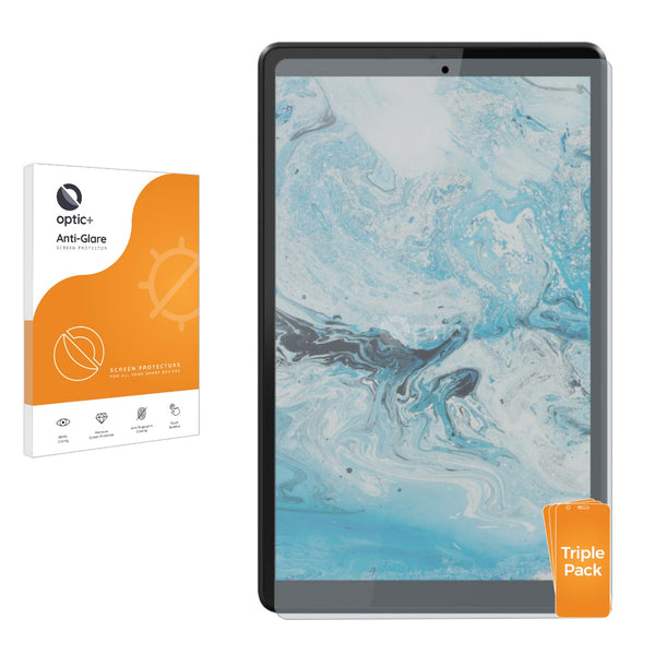 3pk Optic+ Anti-Glare Screen Protectors for Lenovo Tab M8