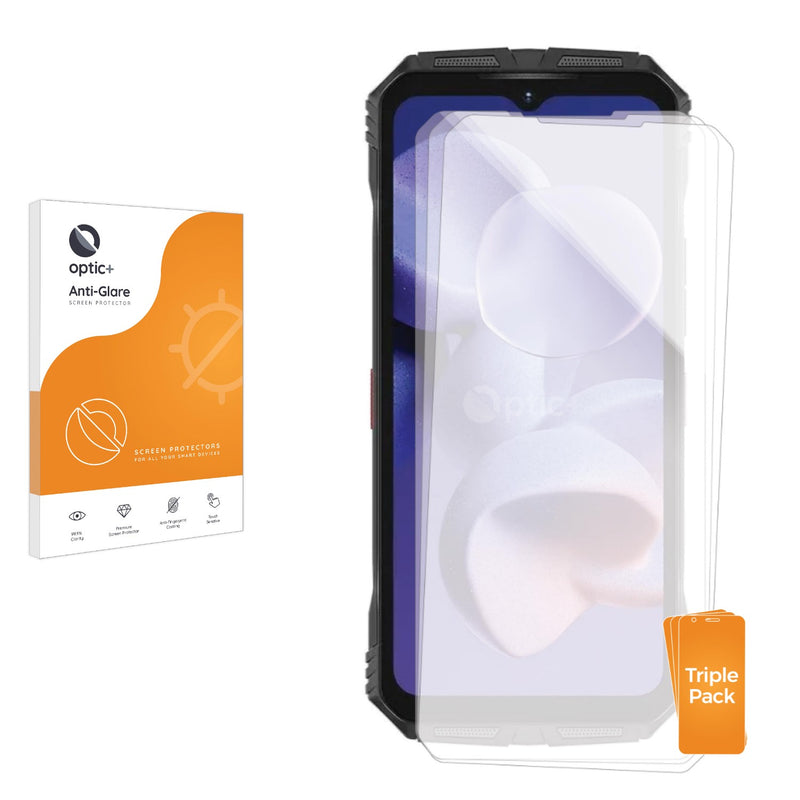 3-pack of Anti-Glare Screen Protectors for Doogee S118 Pro