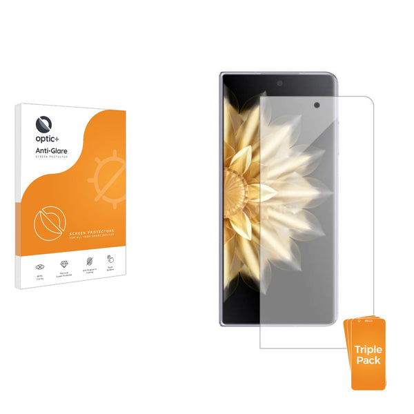 3-pack of Anti-Glare Screen Protectors for Honor Magic V3