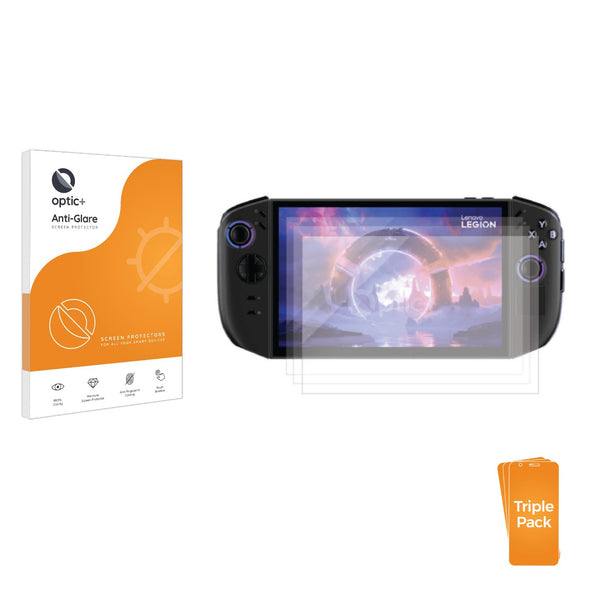 3-pack of Anti-Glare Screen Protectors for Lenovo Legion Go 2