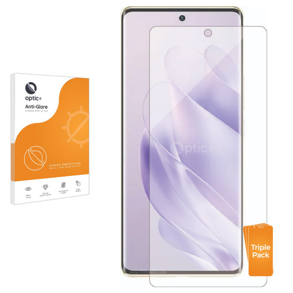 3pk Optic+ Anti-Glare Screen Protectors for Infinix Zero 30 4G