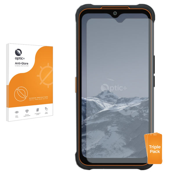 3pk Optic+ Anti-Glare Screen Protectors for AGM Glory