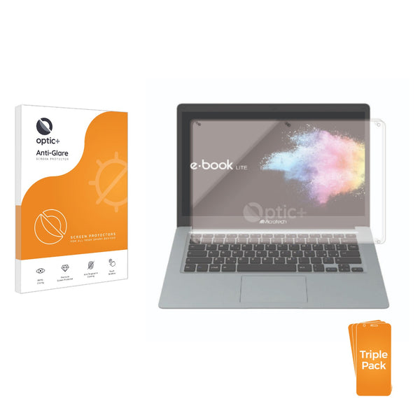 3-pack of Anti-Glare Screen Protectors for Microtech CoreBook CB15I3