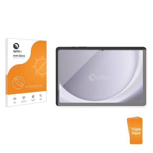 3pk Optic+ Anti-Glare Screen Protectors for Samsung Galaxy Tab A9+