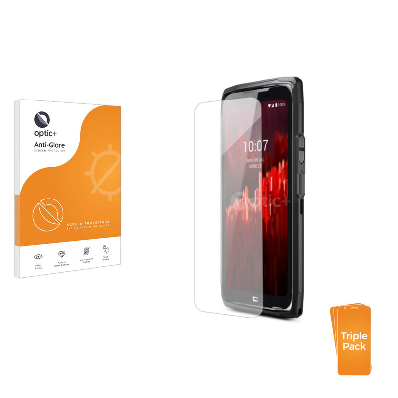 3pk Optic+ Anti-Glare Screen Protectors for Crosscall Core Z5