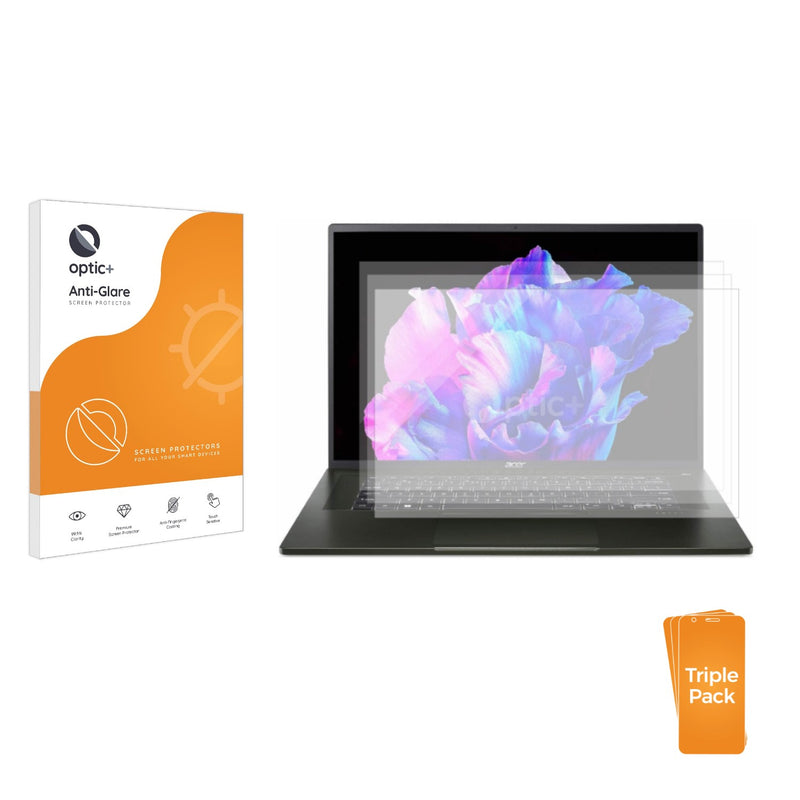 3-pack of Anti-Glare Screen Protectors for Acer Swift Edge 16 SFE16-42