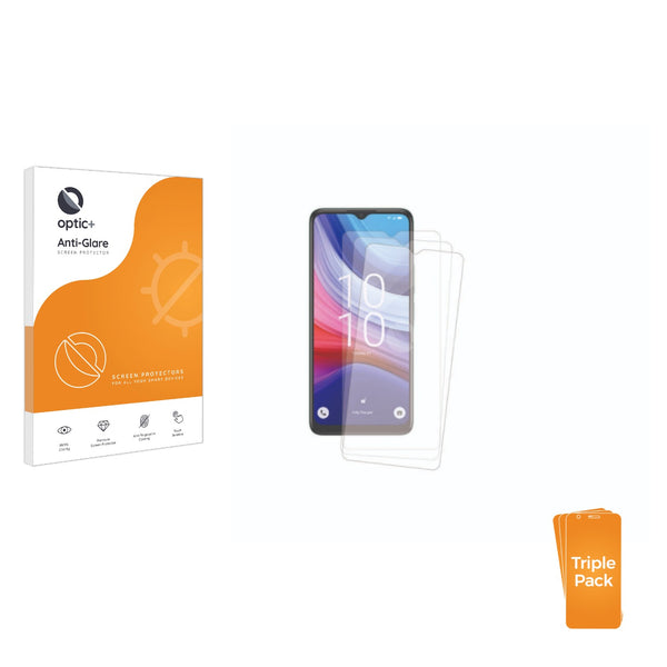 3-pack of Anti-Glare Screen Protectors for Alcatel 3 (2025)