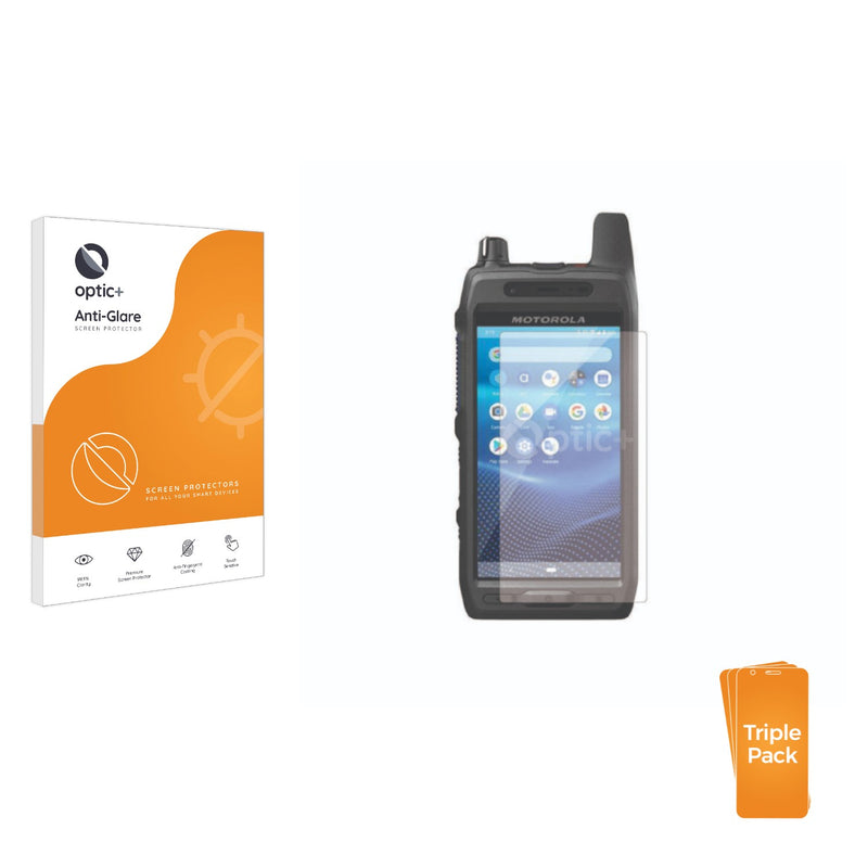 3pk Optic+ Anti-Glare Screen Protectors for Motorola Evolve  HK2157