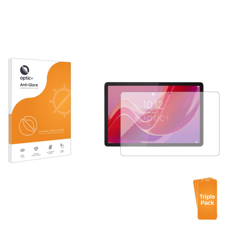 3-pack of Anti-Glare Screen Protectors for Lenovo Tab K11