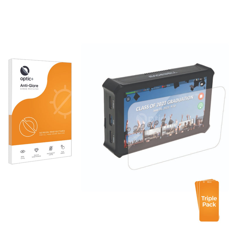 3pk Optic+ Anti-Glare Screen Protectors for Magewell Director Mini