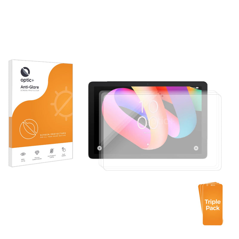 3-pack of Anti-Glare Screen Protectors for TCL TAB 10L Gen 3