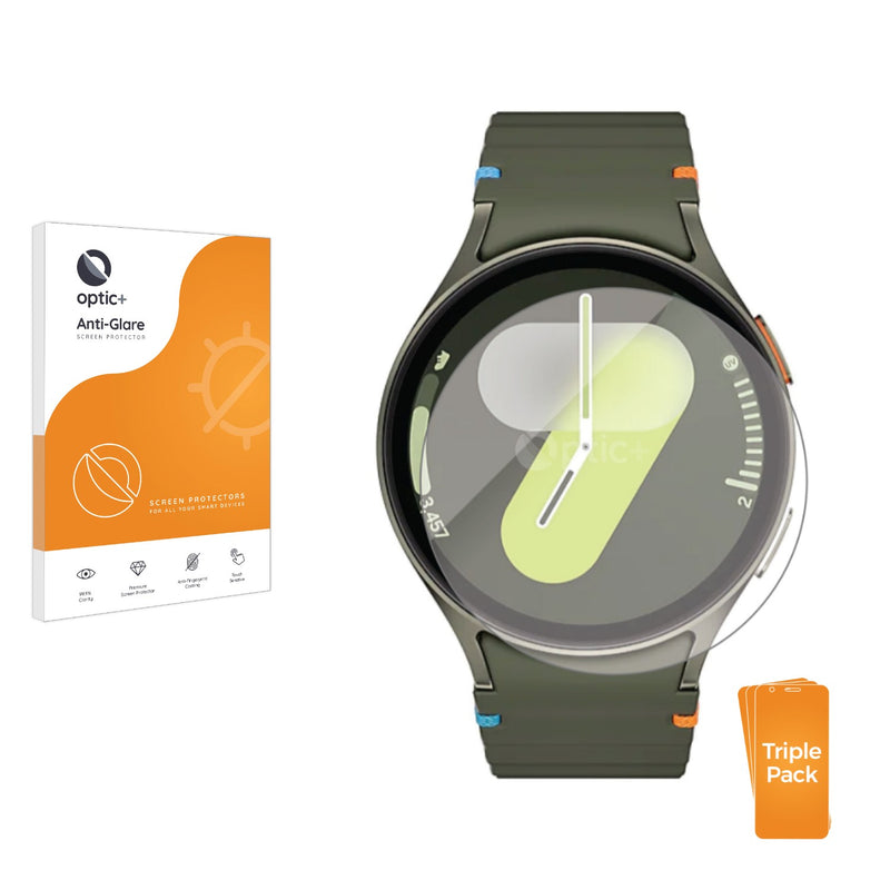 3-pack of Anti-Glare Screen Protectors for Samsung Galaxy Watch7 44mm