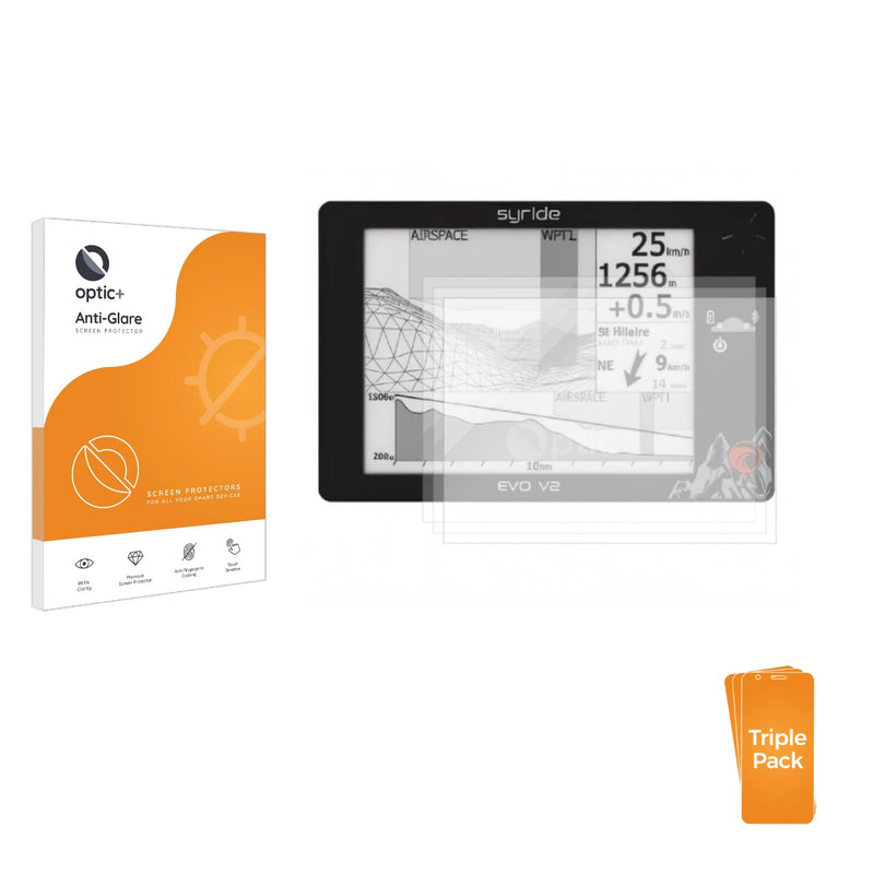 3-pack of Anti-Glare Screen Protectors for XC Tracer Maxx III